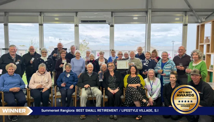 SUMMERSET RANGIORA - Winner 2026- Best Small Village - South Island