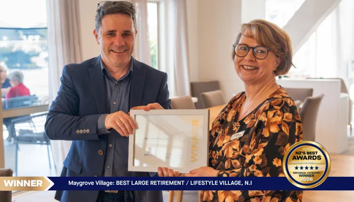MAYGROVE VILLAGE - Winner 2026 - Best Large Village - North Island