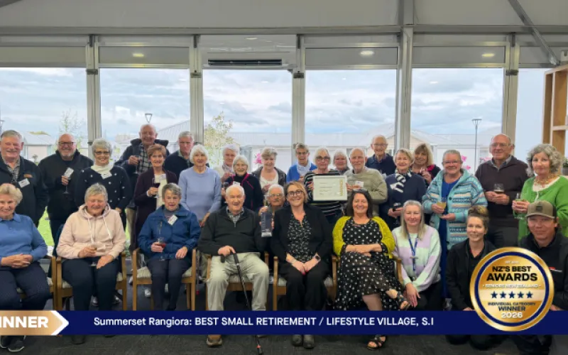 SUMMERSET RANGIORA - Winner 2026- Best Small Village - South Island