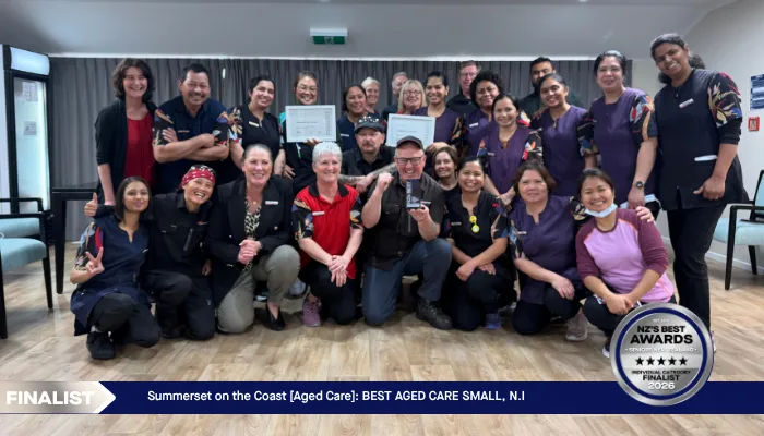 Summerset on the Coast [Aged Care] - Finalist 2026 - Best Small Aged Care - North Island