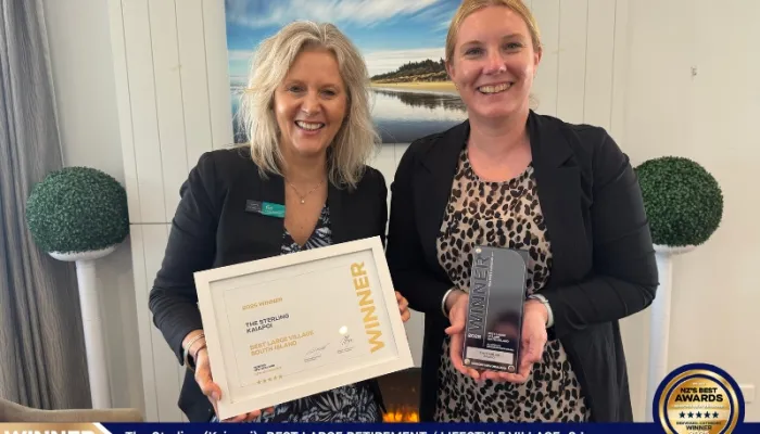 The Sterling (Kaiapoi) Retirement Village Winner In The 2025 NZ Best Awards