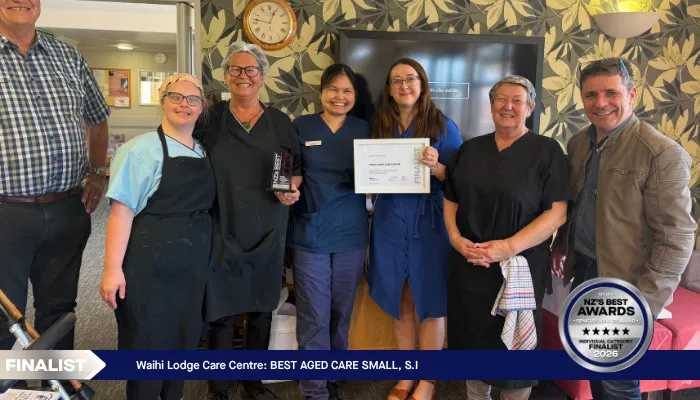 Waihi Lodge Care Centre - Finalist 2026 - Best Small Aged Care - South Island
