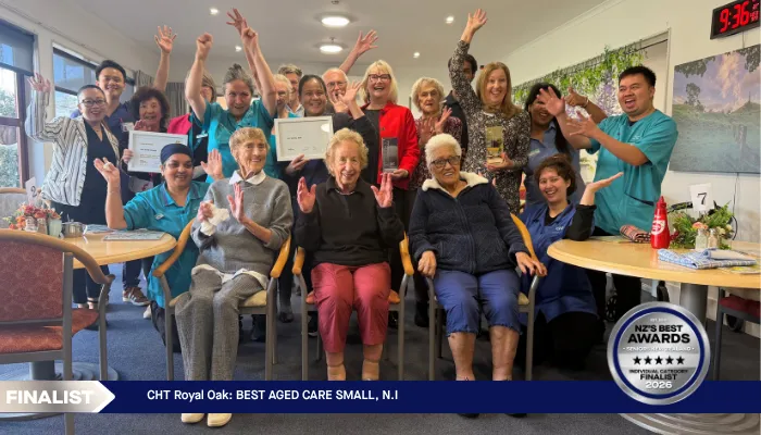 CHT Royal Oak (Rest Home) - Finalist 2026 - Best Small Aged Care - North Island