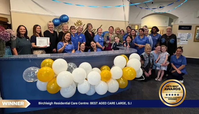 Birchleigh Residential Care Centre - 2026 Winner - Best Large Aged Care - South Island