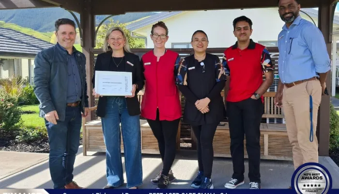 Summerset Richmond Ranges [Aged Care] Finalist In The 2025 NZ Best Awards