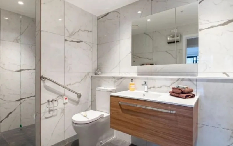 Keith Park retirement village Bathroom