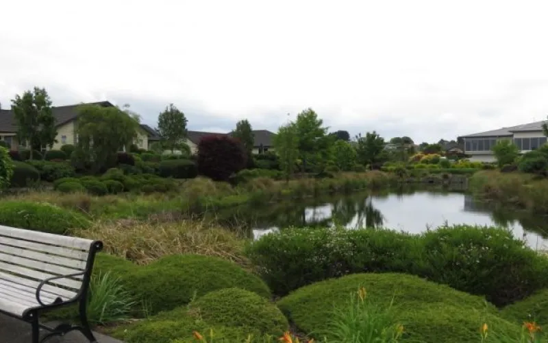 Beautiful landscaped grounds